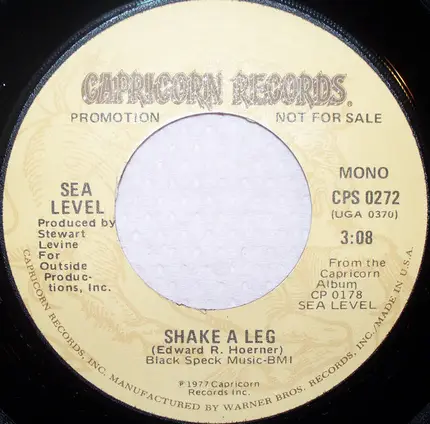 Sea Level - Shake A Leg