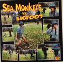 12inch Vinyl Single - Sea Monkeys - Sea Monkeys Vs. Bigfoot - Orange Transparent Vinyl, Insert