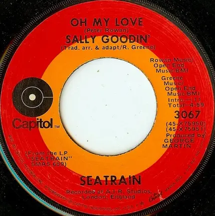 Seatrain - 13 Questions / Oh My Love