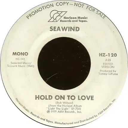 Seawind - Hold On To Love