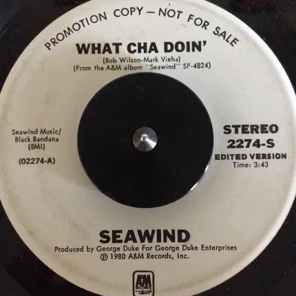 Seawind - What Cha Doin'