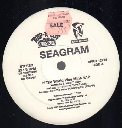 Seagram - if the world was mine