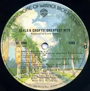 LP - Seals & Crofts - Greatest Hits