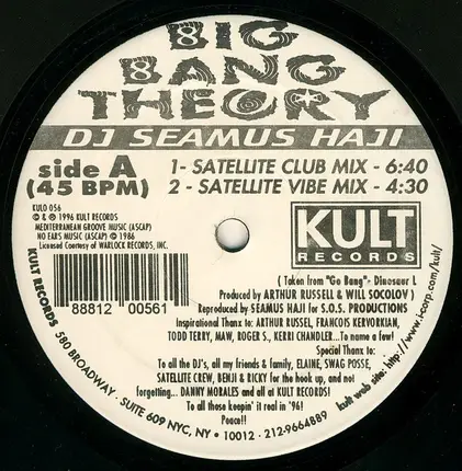 Seamus Haji - Big Bang Theory