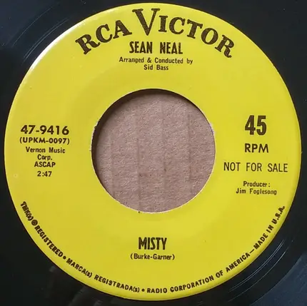 Sean Neal - Burning Bridges / Misty