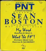 12inch Vinyl Single - Sean Boston - My Word
