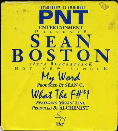 Sean Boston - My Word