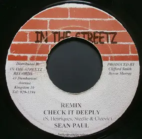 Sean Paul - Remix Check It Deeply / Big Gun