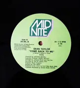 12'' - Sean Taylor - Come Back To Me