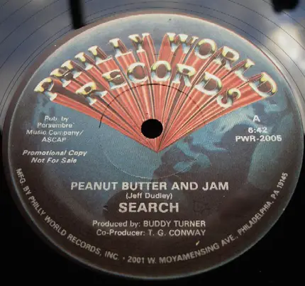 Search - Peanut Butter And Jam / Missing You