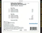 CD - Sebastian Bodinus - Camerata Köln - Divertissements