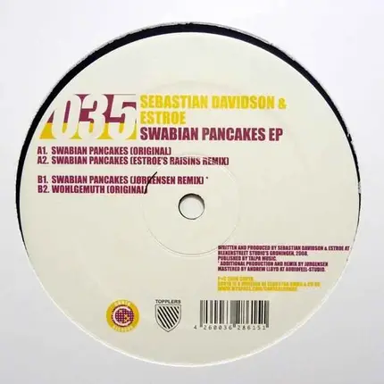 Sebastian Davidson & Estroe - Swabian Pancakes EP