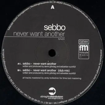 Sebbo - Never Want Another