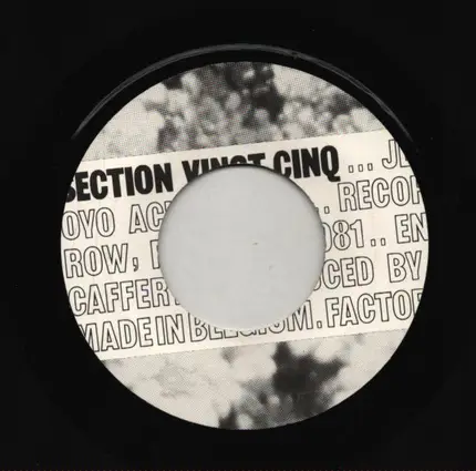 Section Vingt Cinq, Section 25 - Je Veux Ton Amour