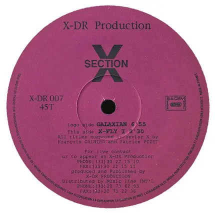 Section X - Galaxian / X-Fly I