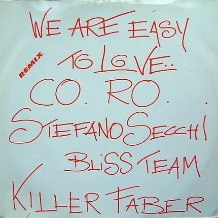 Secchi, Stefano Secchi - We Are Easy To Love (Remix)