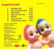 CD Single - Secilia - As Good As You
