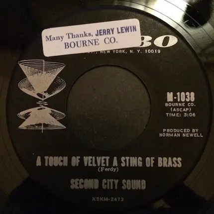 Second City Sound - A Touch Of Velvet A Sting Of Brass / The Dream Of Olwyn