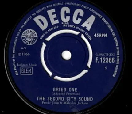 Second City Sound - Grieg One