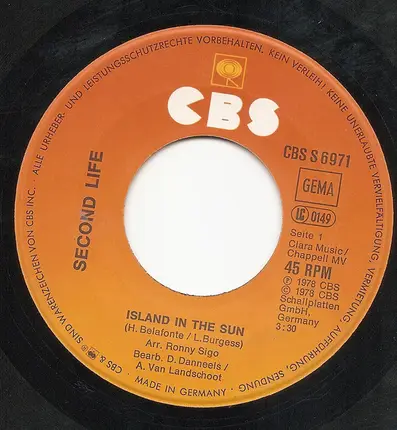 Second Life - Island In The Sun