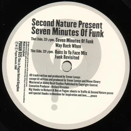 Second Nature - Seven Minutes Of Funk