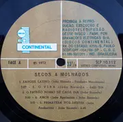 LP - Secos & Molhados - Secos & Molhados - Brazilian Press