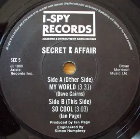 Secret Affair - My World
