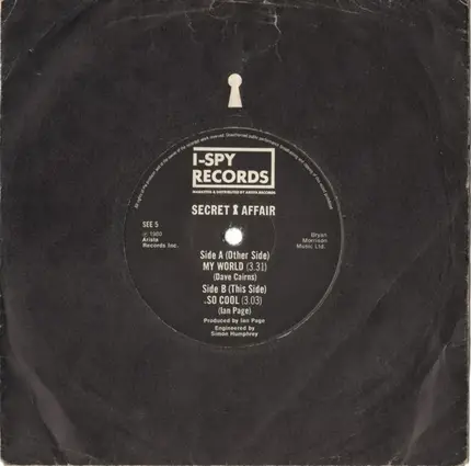 Secret Affair - My World