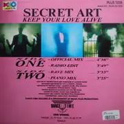 12inch Vinyl Single - Secret Art - Keep Your Love Alive