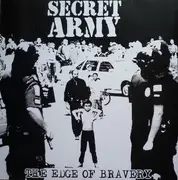 LP - Secret Army - The Edge Of Bravery - Red Black Splatter Vinyl