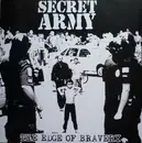 LP - Secret Army - The Edge Of Bravery - Red Black Splatter Vinyl