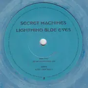 7inch Vinyl Single - Secret Machines - Lightning Blue Eyes - Blue