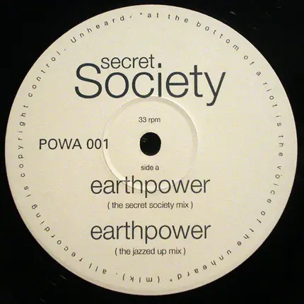 Secret Society - Earthpower