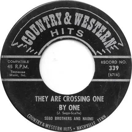 Sego Brothers And Naomi - They Are Crossing One By One