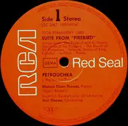 LP - Stravinsky - Firebird Suite/ Petrouchka