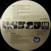 12'' - Seiko - Let's Talk About It