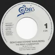 7inch Vinyl Single - Seiko Matsuda And Donnie Wahlberg - The Right Combination