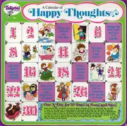 LP - CHildren Records (english) - A Calendar Of Happy Thoughts One-A-Day For 30 Days