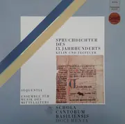 LP - Sequentia - Spruchdichter Des 13. Jahrhunderts (Kelin Und Fegfeuer) - Gatefold + Attached Booklet