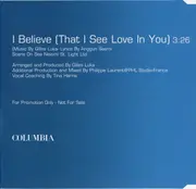 CD Single - Sertab Erener - I Believe (That I See Love In You)