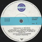 Double LP - Sertum Musicale Coloniese - Christnacht Vor 400 Jahren