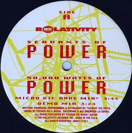 Servants Of Power - 50,000 Watts Of Power