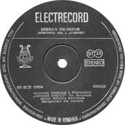 LP - Șerban Nichifor - Symphony No.1 'Shadows' / Symphony No.2 'Via Lucis'