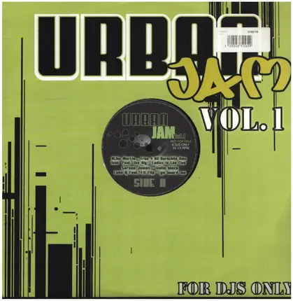 Serena James / Atibo Martin / Partybreak / a.o. - Urban Jam Vol. 1