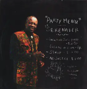 Serenader - Party Menu