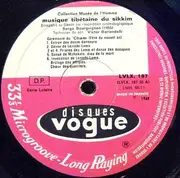 LP - Serge Bourguignon - Musique Tibétaine Du Sikkim = Tibetan Music Of Sikkim - Mono