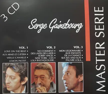 Serge Gainsbourg - Master Serie Vol. 1, 2 & 3