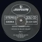 LP - Serge Gainsbourg - Histoire De Melody Nelson - GATEFOLD