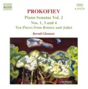 CD - Sergei Prokofiev - Bernd Glemser - Piano Sonatas Vol. 2 (Nos. 1, 3 And 4 / Ten Pieces From Romeo And Juliet)