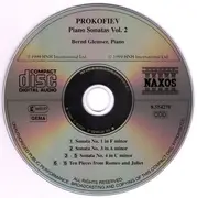 CD - Sergei Prokofiev - Bernd Glemser - Piano Sonatas Vol. 2 (Nos. 1, 3 And 4 / Ten Pieces From Romeo And Juliet)